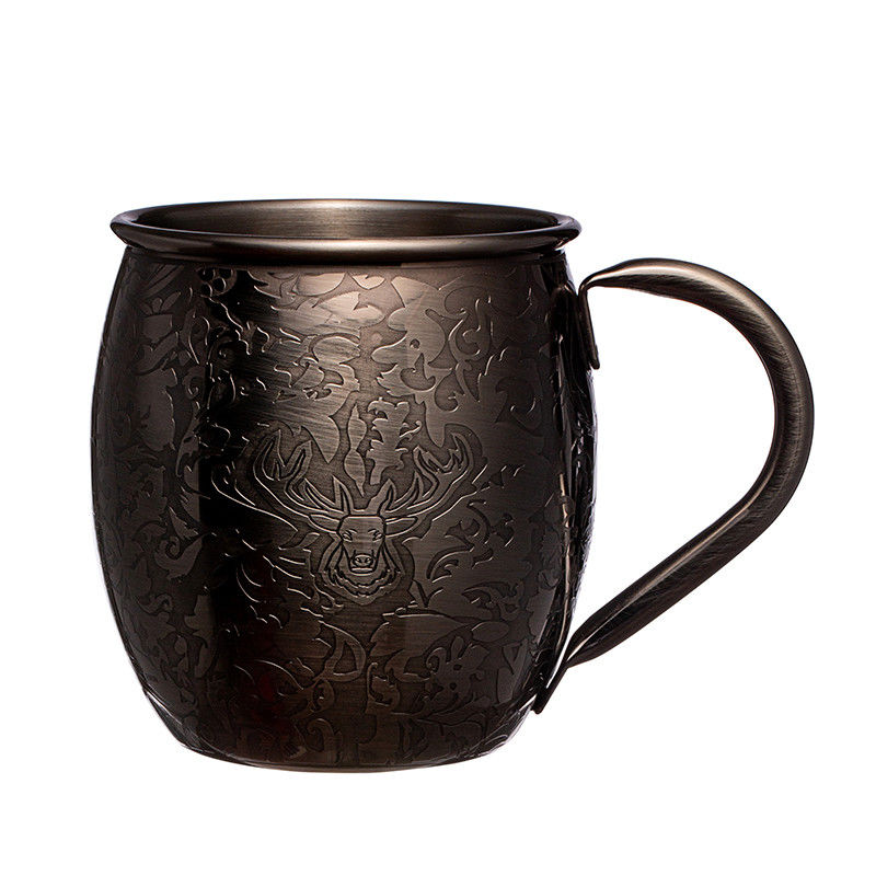 Stag Style Stainless Steel Wine Glass Chilled Customized Moscow Mule Mugs