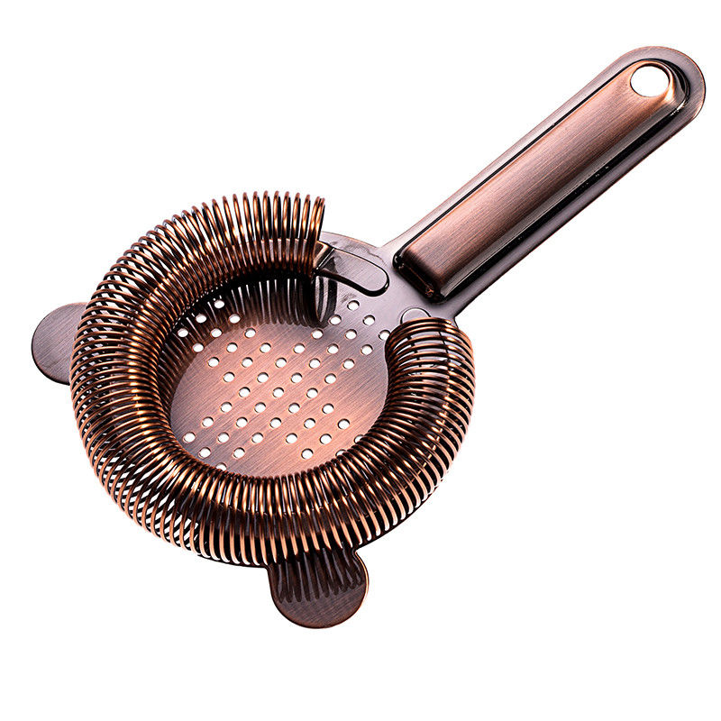 Cocktail Strainer Stainless Steel Bar Cocktail Strainer Filtering Tool for Bar Restaurant Home
