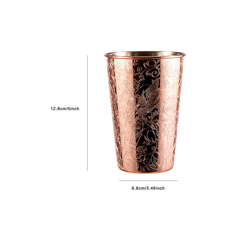 Unbreakable Stainless Steel Wine Glass Cups Travel Camping For Home And Outdoor