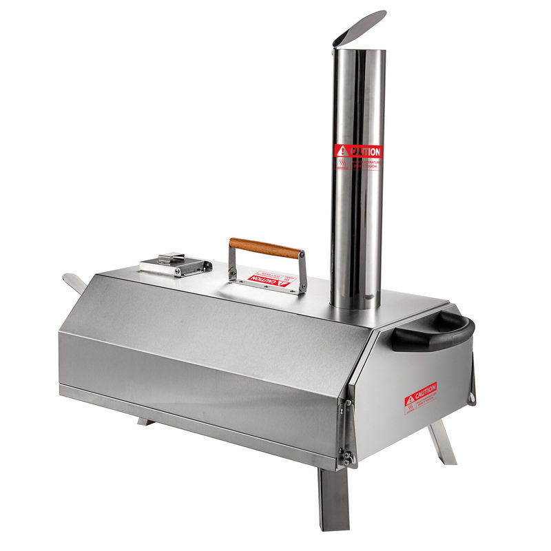 Trapezoid Shape Pizza Cooker Oven Portable Wood Fired  54.5*38*18.5cm