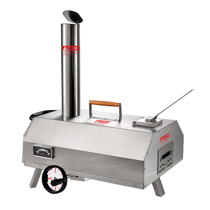 Trapezoid Shape Pizza Cooker Oven Portable Wood Fired  54.5*38*18.5cm
