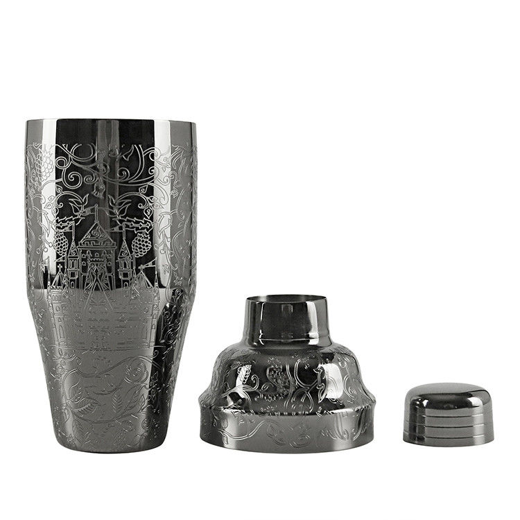 18/8 Stainless Steel Cocktail Shaker Professional Bar Tools For Bartender And Home
