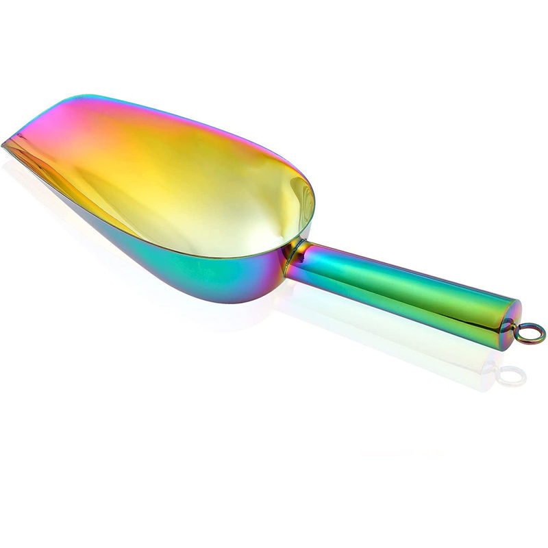 304 Stainless Steel Ice Shovel Multi-Functional Small Ice Scoops with Food Grade Test